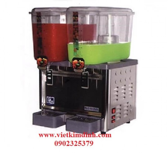 Máy làm lạnh nước trái cây 2 tank